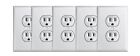 Electrical Outlet Stickers 15Pack Prank Fake Joke Funny Custom Decal HQ  Awesome