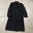 Vintage Cashmere Wool Overcoat 42 Top Coat Made Italy Mario Valente