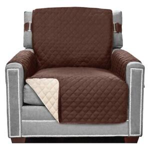 New ListingSofa Shield Patented Chair Slipcover, Reversible Tear Resistant Soft Quilted ...