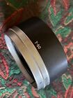 Canon T-50 Metal Lens Shade, LTM Vintage. 85mm/100/135mm fitment.