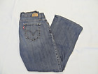 Levi's 528 Boot Cut Curvy Jeans Womens 12 M Mid Rise Stone Medium Wash