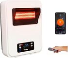 Infrared Heater with WiFi - Wall - Electric Heaters Standard, White