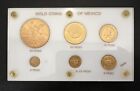 Mexico - Mexican Peso Gold Type Set Of 6 Coins-Peso1