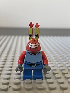 LEGO  Mr. Krabs Minifigure w/ Grin - 3833 SpongeBob SquarePants - Krusty Krab