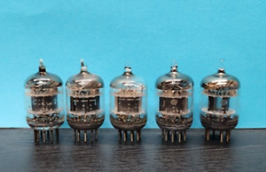 5- GE 5670 396A 2C51 Vacuum Tubes Tested Strong 3-Mica Black Plates [] Getter