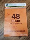 New ListingMicrosoft Xbox 360 Live Free 48 Hour Trial GOLD Subscription Card UNUSED