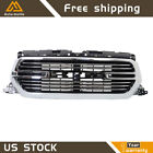 Front Upper Grill Assembly Full Chrome Replace Grille For 2019-21 2022 Ram 1500
