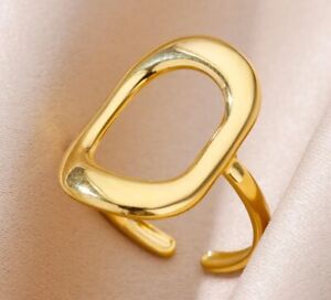 Stainless Steel Rings for Women Gold Color Never Fade Luxury Classic rings