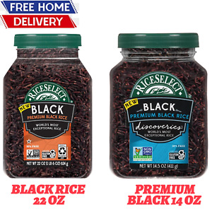 Discoveries Premium Black Rice & Black Rice, Gluten-Free, Non-GMO, Vegan