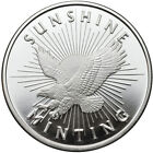 1/2 oz Sunshine Silver Round (New, MintMark SI)