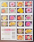 US Scott # 5350-5359 Booklet Pane Of 20 Stamps MNH, Cactus Flowers