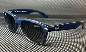 RAY BAN RB2132 660778 New Wayfarer Blue Men's Polarized 55 mm Sunglasses