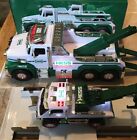 New 2019 Hess Oil Company Tow Truck Rescue Team LED Lights Sounds Ramp Tow