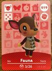Original Amiibo Map Fauna Fatima No. 019 US | Animal Crossing Deer
