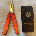 Leatherman juice C2 Multi Tool Inferno Red Retired In Original Box with Case