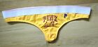 NWT Vintage 2006 Victoria's Secret PINK Striped Extra Low-Rise Thong Panties M
