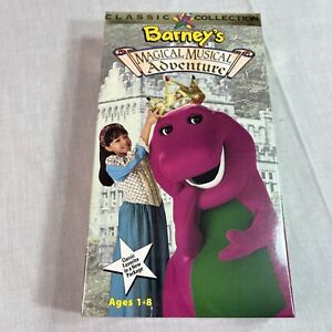 Barney - Barneys Magical Musical Adventure (VHS, 1993) Classic Collection Sealed
