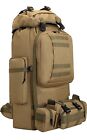 New ListingTactical Hiking Backpack 100 L By Kingsguard. Brown