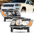 For 2014-2016 Jeep Grand Cherokee Projector Halogen Headlight OE Style LH+RH (For: 2015 Jeep Grand Cherokee)