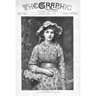 ARTHUR STOCKDALE COPE Primrose Day - Antique Print 1888