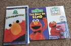 LOT OF 3 Sesame Street St Elmos World VHS Tapes Songs Singing Kids Music Vintage