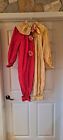 Vintage Handmade Youth Clown Suit Costume With Neck Ruffle 1960’s