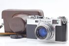 [MINT] Nikon S2 Black Dial 35mm Rangefinder Camera 50mm F2 w/ Case From JAPAN