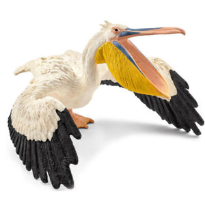 Small Pelican Animal Figure Bird Animal Model Toy Simulated Animal Statue