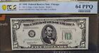 New Listing1950- FR 1961G -5 Dollar Federal Reserve Note Chicago 64ppq Wide I