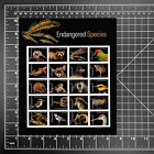2023 USPS SHEET OF 20 FIRST CLASS FOREVER STAMPS ENDANGERED SPECIES 68¢ ($13.60)