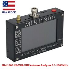 Mini1300 VHF/UHF Antenna Analyzer 0.1-1300MHz w/4.3