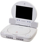 Sony PlayStation One White Console (SCPH-141) with LCD Screen & Power Adapter