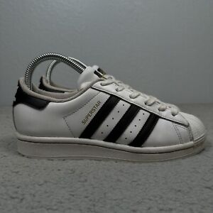 Adidas Sneakers Women 5.5 White Superstar Gold Tag