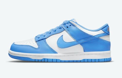 Nike Dunk Low UNC Blue White GS Sizing CW1590-103 New