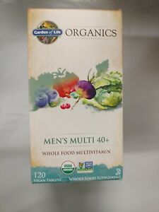 Garden of Life MyKind Organics Men s Multi 40  120 Vegan Tablets Gluten-Free,