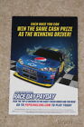 2009 Jeff Gordon Pepsi Race Day Payday Chevy Impala NASCAR postcard