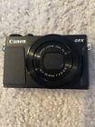 Canon PowerShot G9 X Mark II 20.1MP Digital Camera - Black With 2 Batteries/CASE