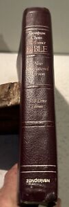 1983 KIRKBRIDE Thompson NIV (OOP 1978) Chain Reference Bible Genuine Leather