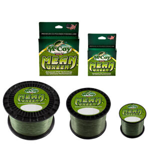 Mean Green - Premium CoPolymer Monofilament Fishing Line - McCoy Fishing