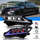 Red Devil Eyes LED Headlights For Toyota Camry 2018-2023 Head Lamps Assembly (For: 2018 Toyota Camry)