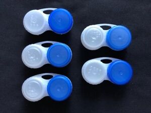 🌟 BRAND NEW LOT OF 5 BAUSCH LOMB BOSTON CONTACT LENS CASES CASE