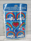 New ListingVintage 80s Razzle Dazzle Rainbow Stickers Hallmark Cloud Heart Star Moon New