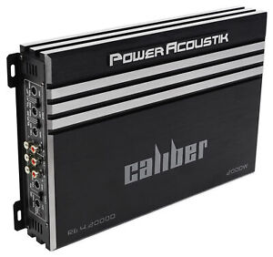 Power Acoustik RE4-2000D 2000 Watt 4-Channel Car Stereo Amplifier Amp