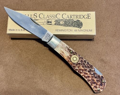 Camillus Classic Cartridge CCC-6 Knife .44 Rem Mag New in Box