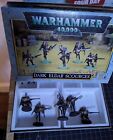Warhammer 40k Dark Eldar Scourges 1997 Complete In Box Assembled Painted Metal