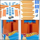 Track Builder Straight 37 Component Parts Scale Set Hot Wheels 1:64 Toy Car 164