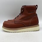 Wolverine W03193 Mens Brown Leather Lace Up Ankle Work Boots Size 12 W
