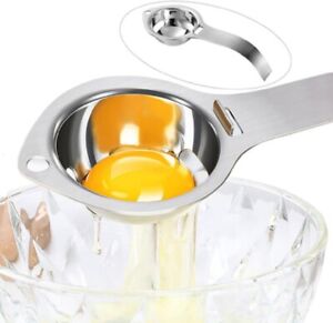 Easy Egg Yolk White Separator - Kitchen Gadget, Divider Holder Sieve Tool