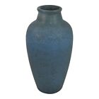 Van Briggle 1907-12 Vintage Arts And Crafts Pottery Blue Ceramic Flower Vase 313