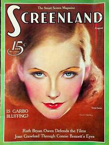 Screenland Magazine Vol. 27 #4 VG 1933